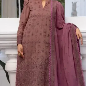 Motifz Shiffli embroided khaddar