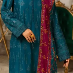 Motifz shiffli embroided khaddar