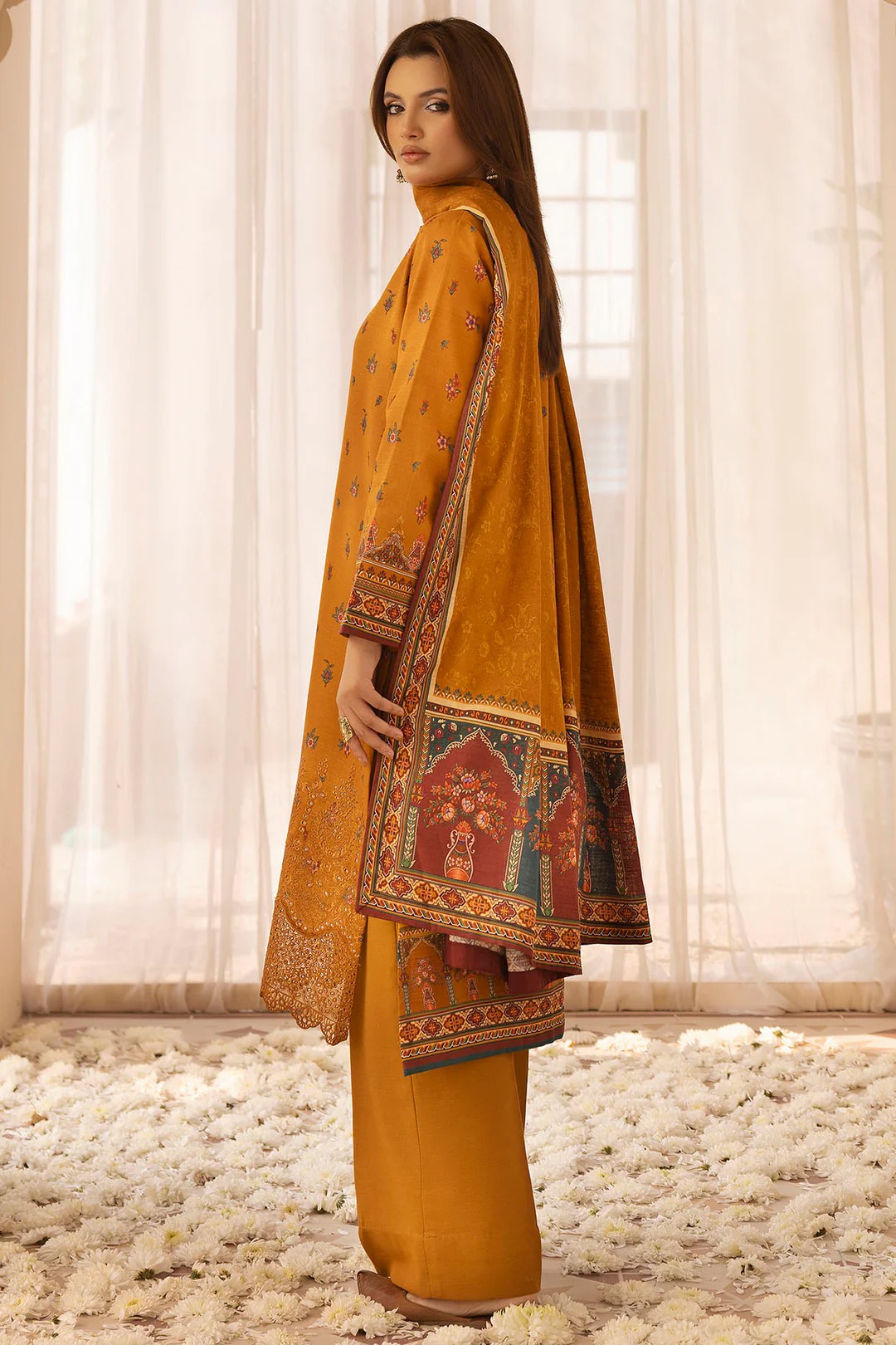 Motifz digital printed khaddar - Image 7