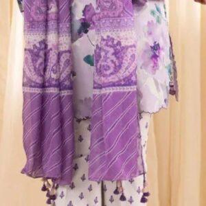 2 PC EMBRIODERED LAWN SUIT SAPPHIRE BRAND