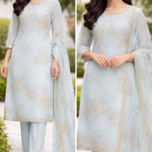 2 pc printed lawn suit