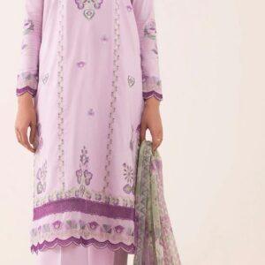 3 PC EMBROIDED LAWN SUIT SAPPHIRE BRAND