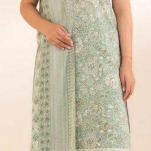 2 PC EMBROIDERED LAWN SUIT SAPPHIRE BRAND