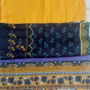 3 Pcs digital print khaddar Suit Mizaj Brand