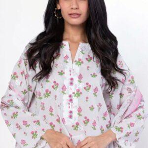 3 pc lawn suit Khaadi brand