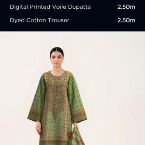 3 Pcs sapphire digital printed lawn suit