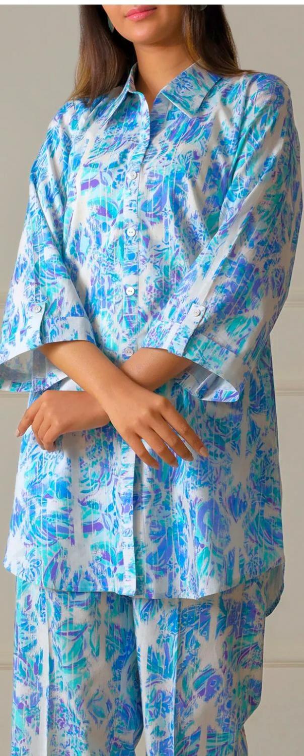 2 Pc premium printed lawn brand Saya