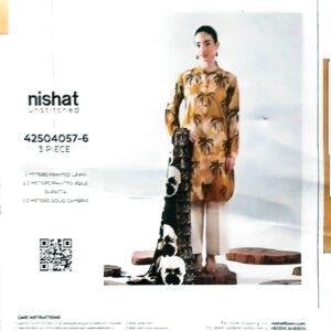 3 pc unstitched nishat summer collection