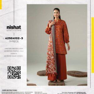 3 pc unstitched nishat summer collection