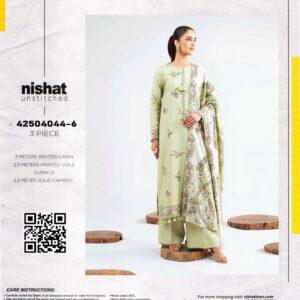 3 pc unstitched nishat summer collection