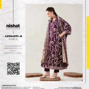 3 pc unstitched nishat summer collection