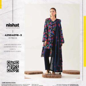 3 pc unstitched nishat summer collection